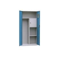 Hot-selling Henan Customized 2/3 Matel Swing Door Metal Small Closets Stainless Steel Wardrobe