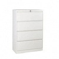 Fast Delivery Office Stainless Steel 2 3 4 Drawer Filing Cabinet Metal File Cabinet in Stock