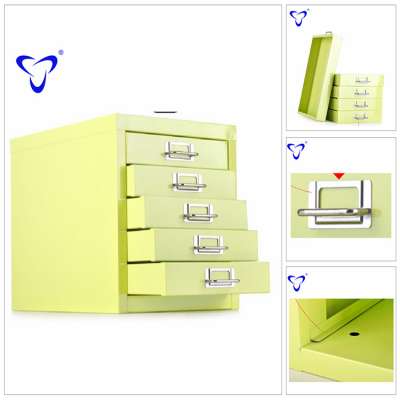 China Supply Steel Drawer Cabinet  South Korean 5 Drawer Cabinet  For Wholesale