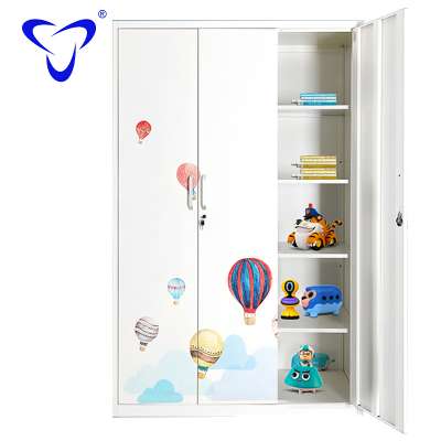 Steel Bedroom Double Color Wardrobe Design Big Wardrobe Furniture Price Home Furniture