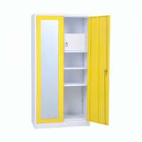 steel wardrobe/bedroom almirah designs/indian wardrobe design metal wardrobe clothes cabinet